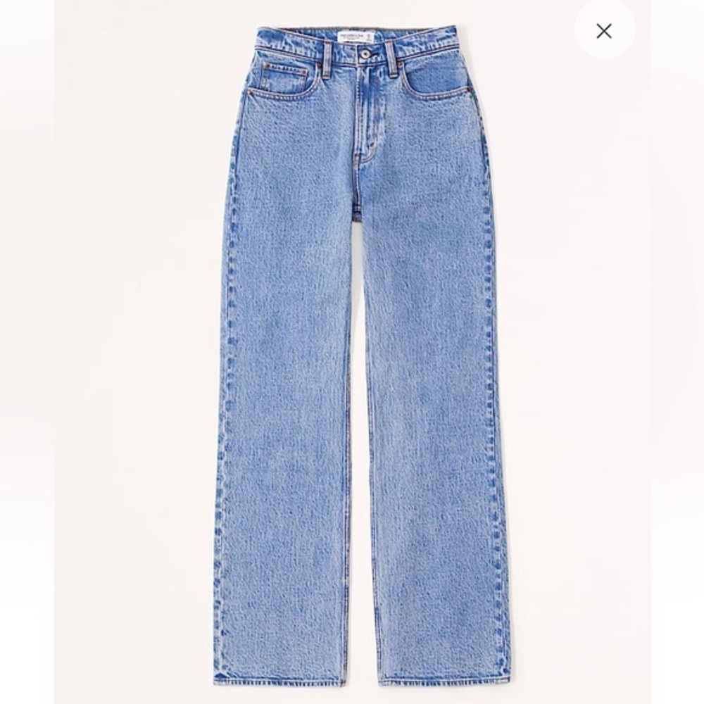Abercrombie Curve Love High Rise 90s Relaxed Jean